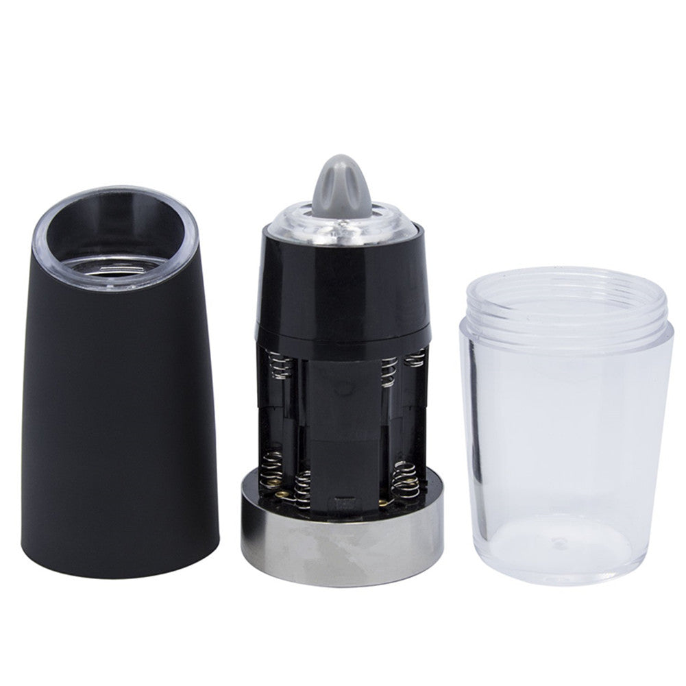 Salt and Pepper Grinder Electric Pepper Mill Stainless Steel Gravity Induction