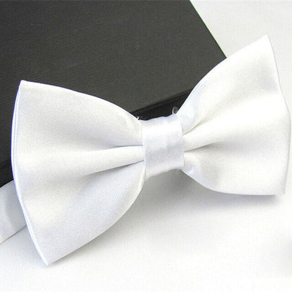 Mens Bow Tie Pre-Tied Adjustable Tuxedo Bowtie for Wedding Prom Suit | Fashion Novelty Necktie | Formal Wear Accessory | Gift for Him