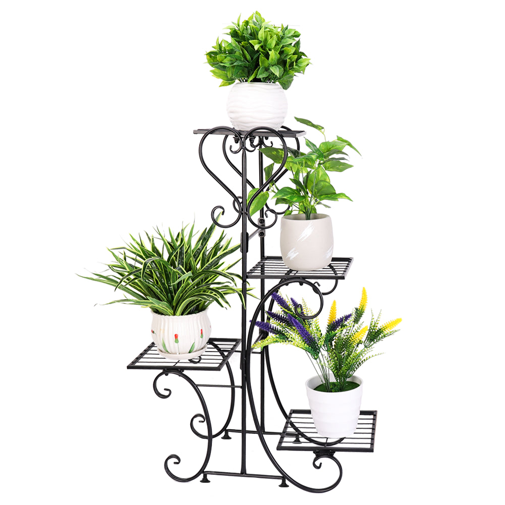 Thick Multi Tier Metal Plant Stand Display Bonsai Shelf Home Garden Patio Room