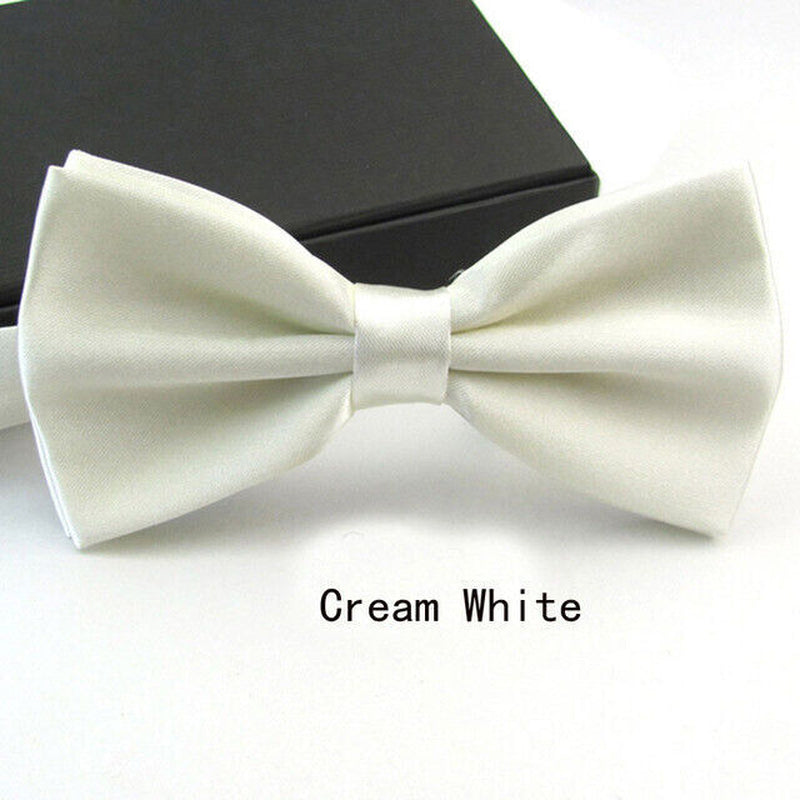 Mens Bow Tie Pre-Tied Adjustable Tuxedo Bowtie for Wedding Prom Suit | Fashion Novelty Necktie | Formal Wear Accessory | Gift for Him