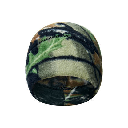 Camo Tactical Thermal Skull Cap Winter Warm Skiing Fleece Beanie Hat Men Womem