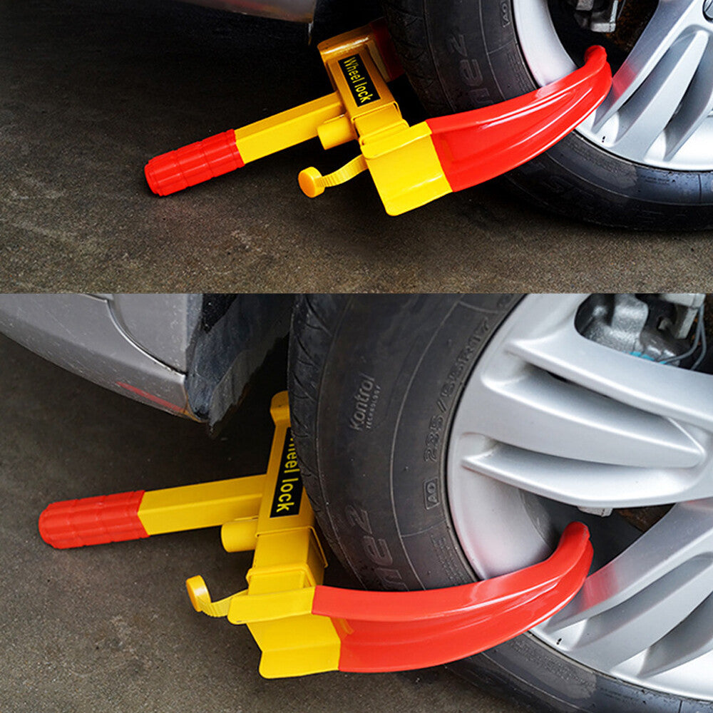 Anti Theft Wheel Lock Clamp Boot Tire Claw Trailer Auto Car Truck Towing Safety