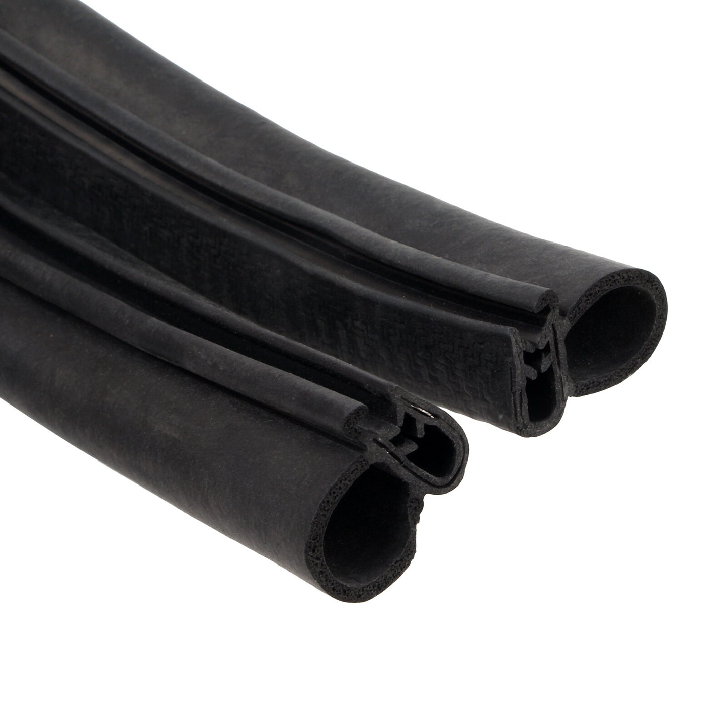 For 20Ft Car SUV Rubber Seal Weather Strip Door Window Lock Trunk Hood Edge Trim