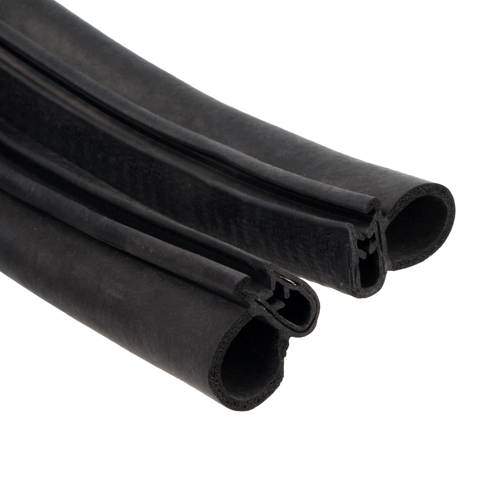 For 20Ft Car SUV Rubber Seal Weather Strip Door Window Lock Trunk Hood Edge Trim