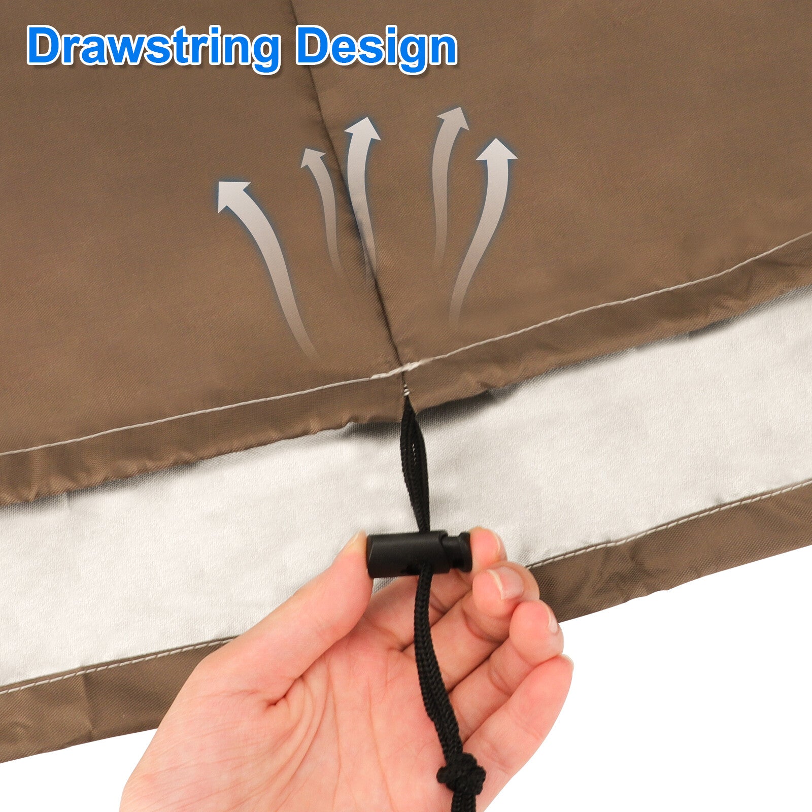 Waterproof Chair Cover Outdoor Patio Garden Yard Furniture Protector Covers 210D