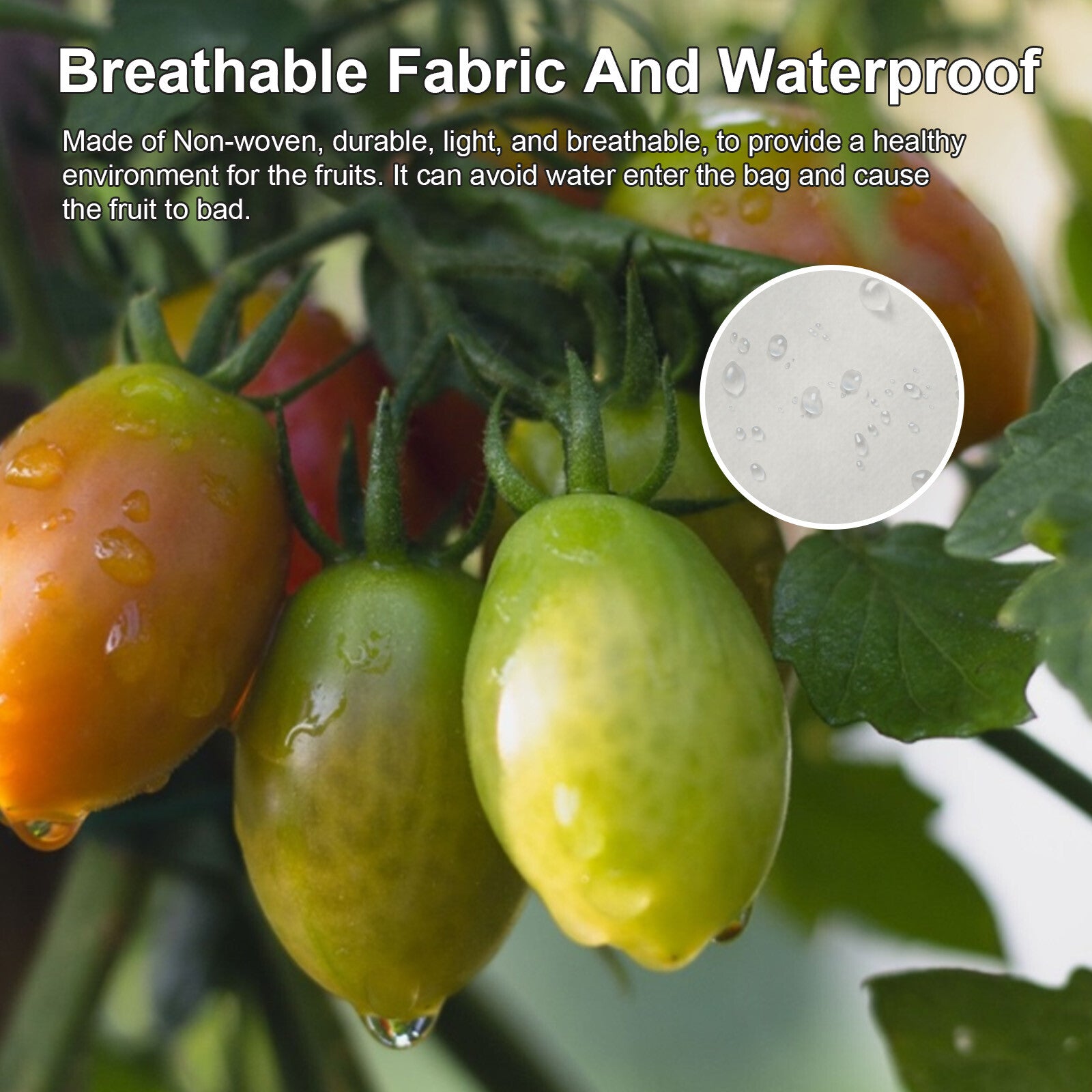 100/200PCS Grape Protection Bags Fruit Vegetable Mesh Bag against Pest Anti-Bird