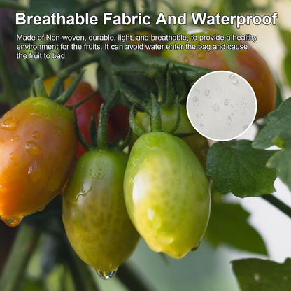 100/200PCS Grape Protection Bags Fruit Vegetable Mesh Bag against Pest Anti-Bird