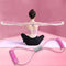 Fitness Figure 8 Yoga Pulling Rope Resistance Band & Arm Resistance Bands Workou