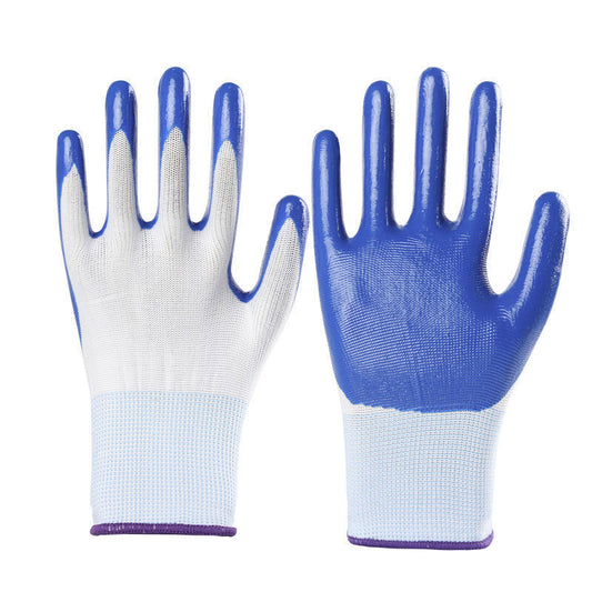 Men Women Gardening Gloves Breathable Rubber Coated Garden Gloves Working Gloves