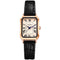 wrist watch, Women's Retro Rectangle Dial Watch - Classic Roman Numerals, Leather Band, Quartz Movement, Elegant & Adjustable Wristwatch for Timeless 