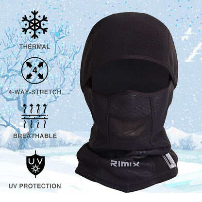 Winter Balaclava Full Face Mask Thick Fleece Thermal Windproof Ski Mask for Men