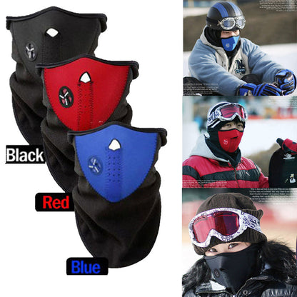 Winter Balaclava Outdoor Ski Cycling Face Mask Neck Warm Thermal Fleece Scarf