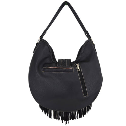 Western Style Purse & Wallet Set –Vegan Leather Shoulder Bag with Concealed Carry Pocket, Phone Pocket & Adjustable Strap –Trendy & Functional Handbag