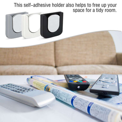 Magnetic Remote Control Holder – Wall Mount Organizer, Self-Adhesive, Space-Saving Storage for TV, AC, Fan Remotes – Easy Install, Strong ABS & Magnet