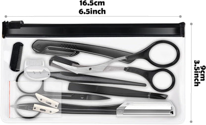 make up solutions EyebrowKit PrecisionTrimmer Tweezers Scissors BrowShaping GroomingTool MakeupEssentials BeautyMustHave