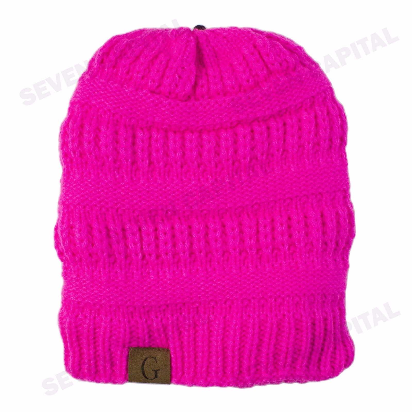 Women'S Men Knit Slouchy Baggy Beanie Oversize Winter Hat Ski Fleece Slouchy Cap