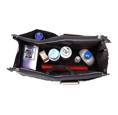 Women's Travel Purse Organizer Insert – Multi-Pocket Tote Handbag Liner for Easy Bag Swap, Lightweight Storage for Essentials, Makeup & Accessories