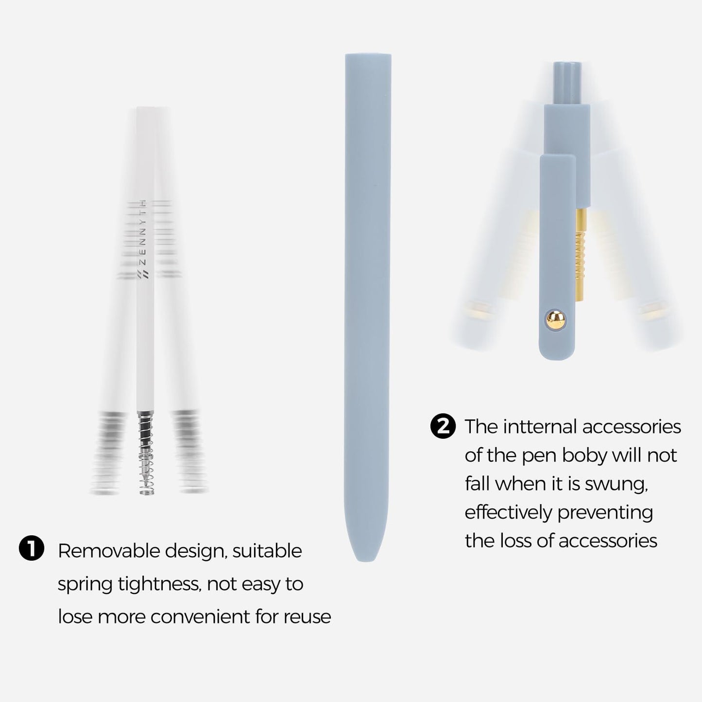 Gel Pens 12 Pcs 0.5Mm Quick Dry Black Ink Pens Fine Point Smooth Writing Pens...