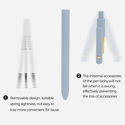 Gel Pens 12 Pcs 0.5Mm Quick Dry Black Ink Pens Fine Point Smooth Writing Pens...