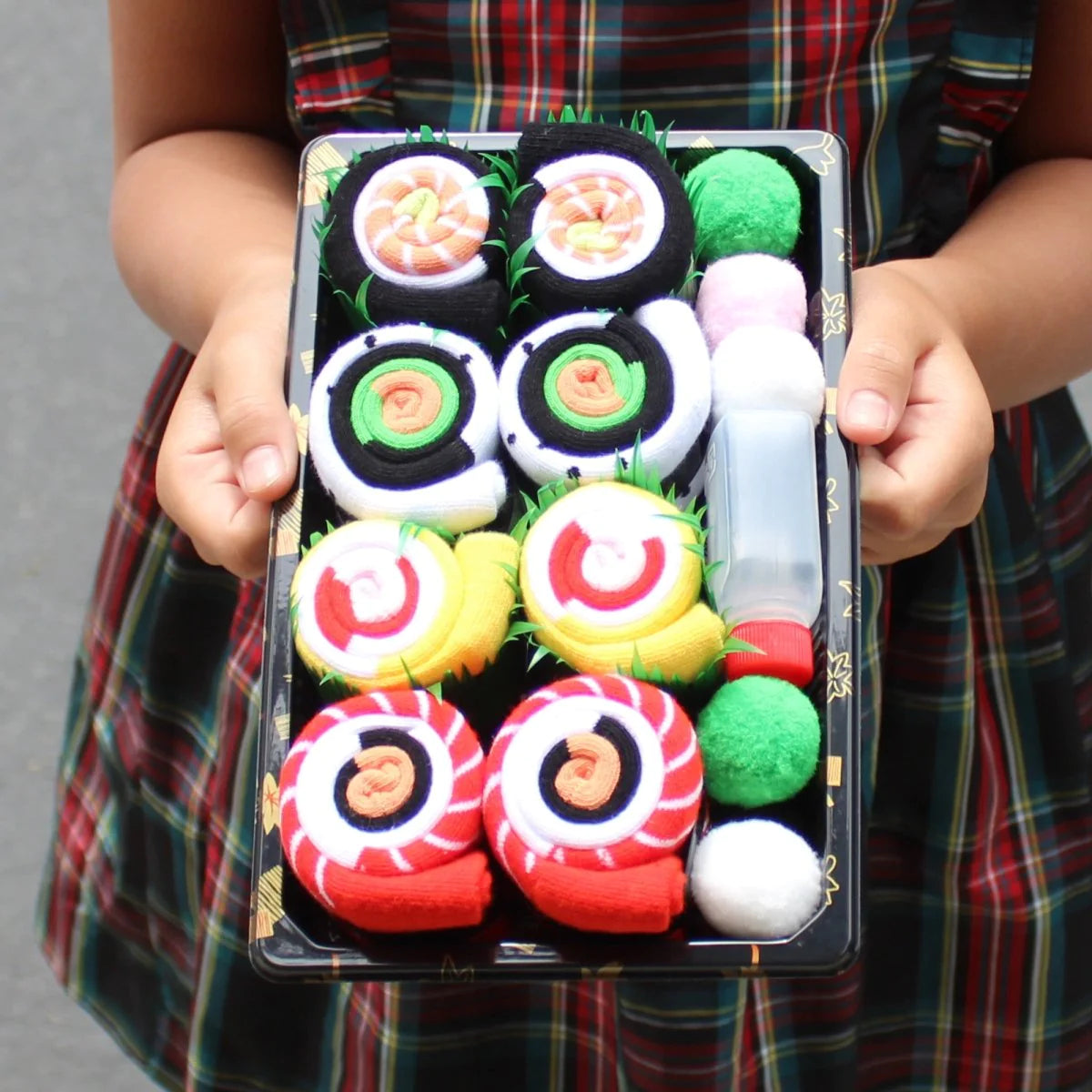 Sushi Socks, 4 Pairs Holiday Birthday, Anniversary, Christmas Gift Socks