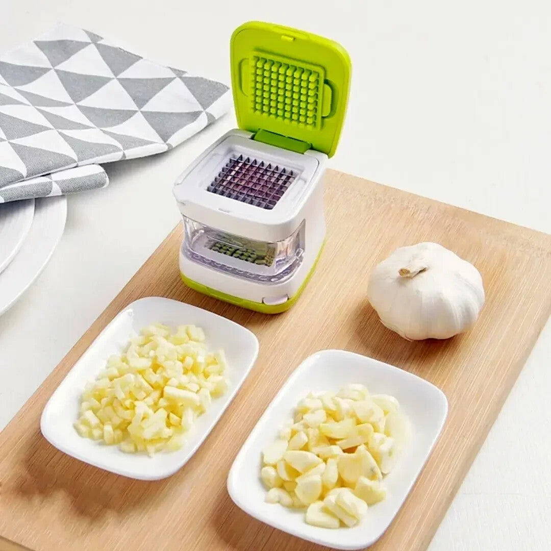 Garlic Press Chopper Slicer Hand Presser Grinder Crusher Home Kitchen Tools