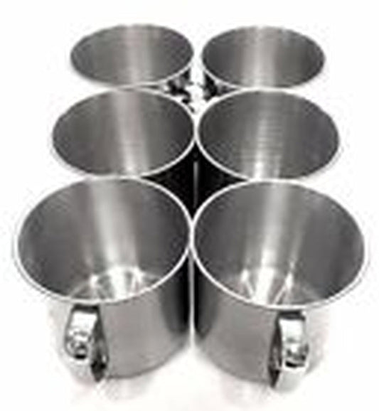 Trending Stainless Steel Camping Mugs 6-Pack | Lightweight 12oz Cups for Coffee, Soup, Hot & Cold Drinks, Rust-Resistant, Durable & Travel-Friendly