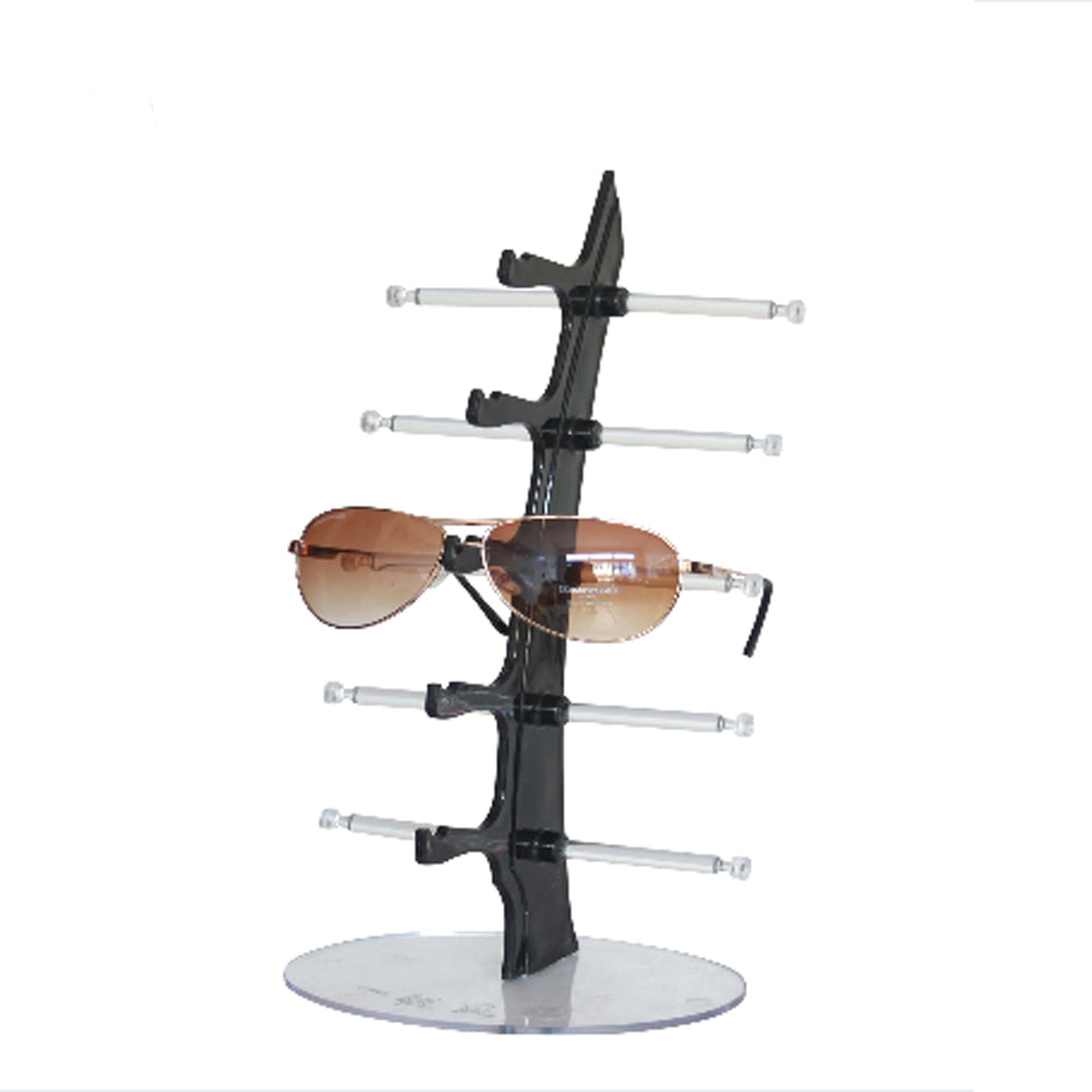 5 Layer Glasses Display Stand Acrylic Eyeglasses Rack Sunglasses Holder Storage