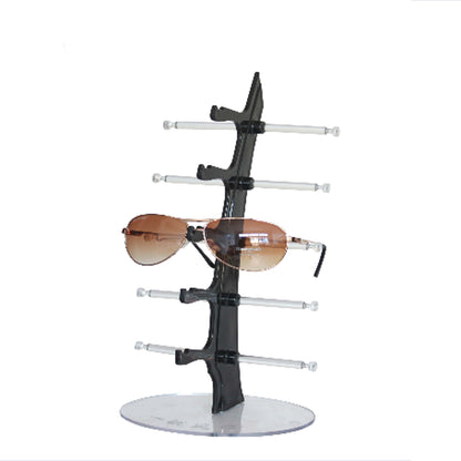 5 Layer Glasses Display Stand Acrylic Eyeglasses Rack Sunglasses Holder Storage