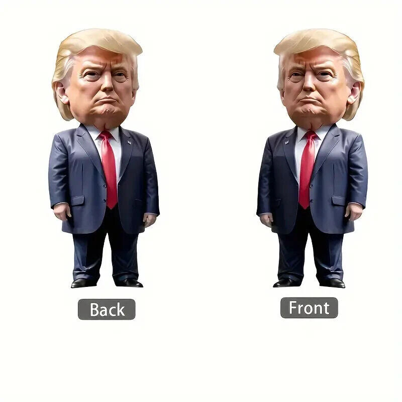 Acrylic Trump Hanging Christmas Tree Ornament Decoration Bauble 2024 