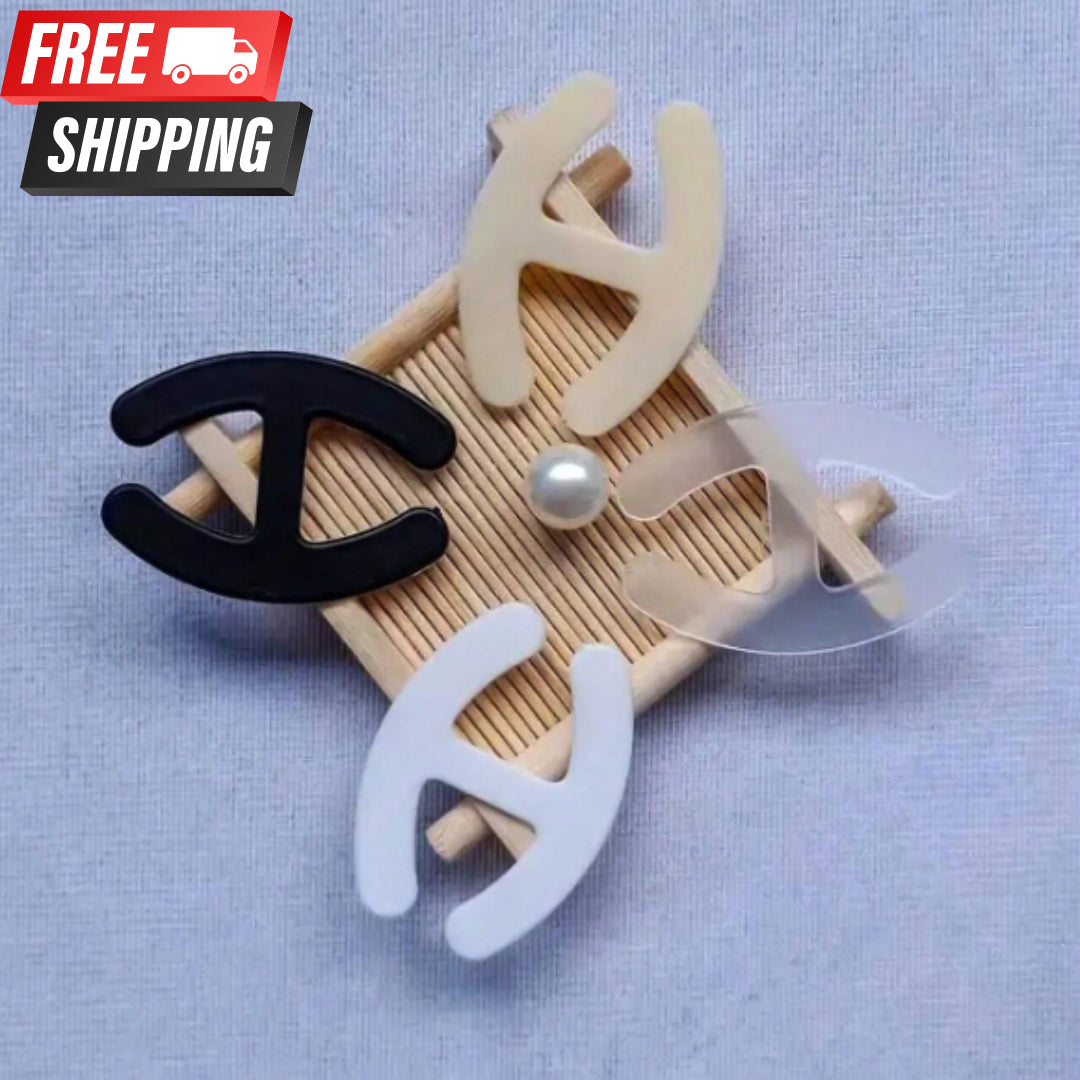 4 Piezas Mujeres Sujetador Correa Soporte Clips Para Espalda Corredora Antideslizante Sujetador Cruzado Espalda Clips