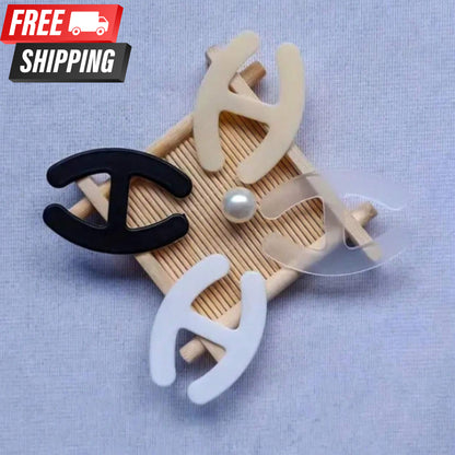 4 Piezas Mujeres Sujetador Correa Soporte Clips Para Espalda Corredora Antideslizante Sujetador Cruzado Espalda Clips