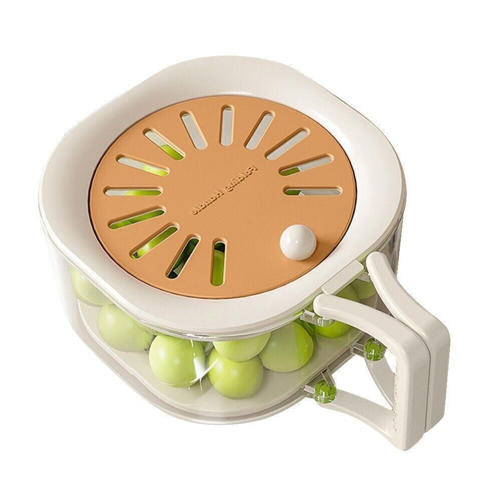 2-In-1 Draining and Preservation Basket Multifunctiona