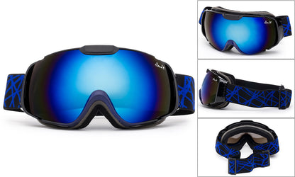 Professional Ski Goggles | Snowboard Winter Sports Gear | Anti-Fog Dual Lens | UV Protection | Shatter-Resistant & Comfortable | Men & Women