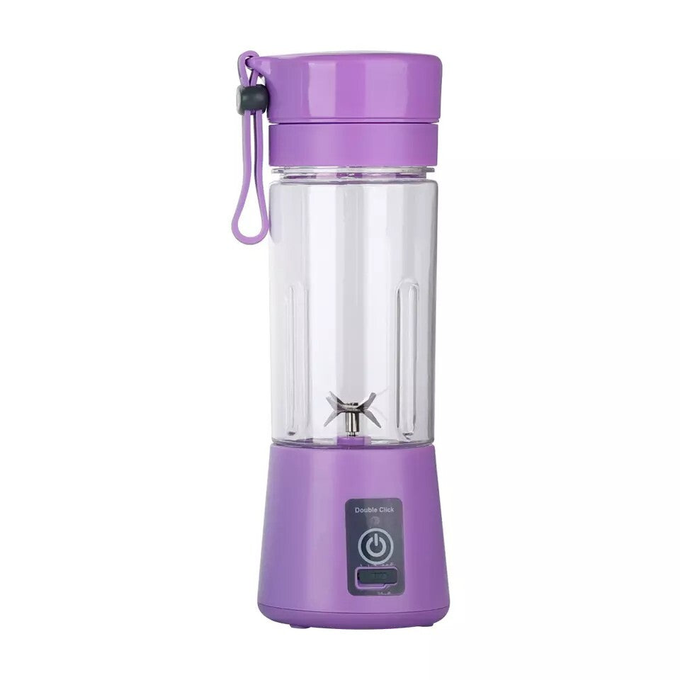 Portable Blender Juicer Cup USB Rechargeable Smoothies Mixer Fruit Machine