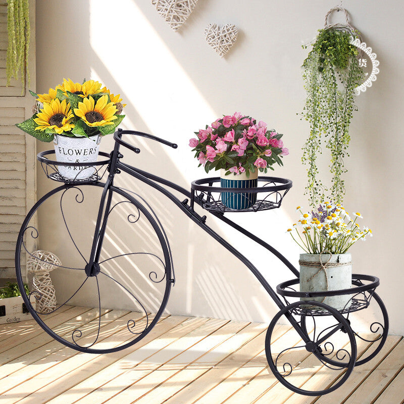 Thick Multi Tier Metal Plant Stand Display Bonsai Shelf Home Garden Patio Room