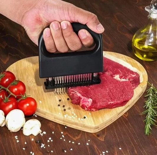 ✅PRO GRADE Ultra Durable Meat Tenderizer | 48 Stainless Steel Blade Kitchen Tool