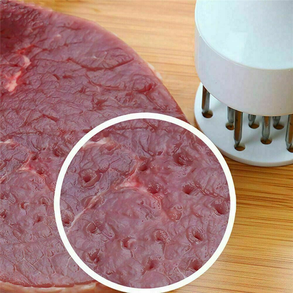 Professional Meat Tenderizer Stainless Steel Needle Cooking Hammer Kitchen Tool