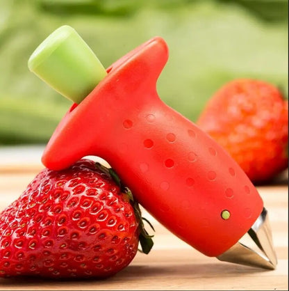 3 Pack Strawberry Tomato Stem Leaves Huller Remover Fruit Kitchen Corer Tool