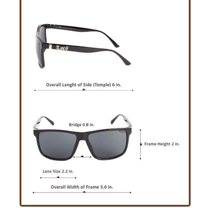 New Square Retro Sunglasses Men Classic Sun Block Unisex US Sameday Shipping