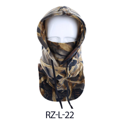 Winter Fleece Thermal Windproof Mask Balaclava Ski Full Face Mask for Men Women