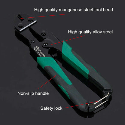 Best Wire Stripper Cutter Crimper Tool – 8'' Self-Adjusting Pliers for Effortless Cable Stripping