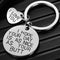 Funny Keychain for Women – Humorous Valentines Day Gift for Wife, Girlfriend, or Friend  Playful Stainless Steel Key Ring for Birthdays, Anniversaries