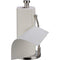 Trending Jumbo Stainless Steel Paper Towel Holder | Adjustable Spring Arm, One-Hand Use, Modern Free-Standing Design for Kitchen & Bathroom