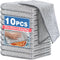 10Pcs Multipurpose Wire Dishwashing Rags - Non-Scratch Scrubbing Cloths - NEW