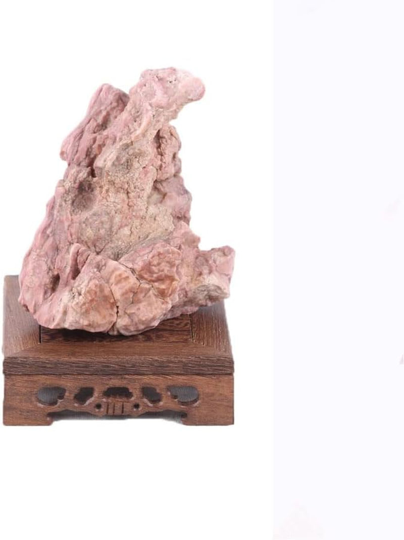 Traditional Craft Wooden Base Wood Display Stand Oriental Square Shape Pedestal