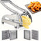 Heavy Duty Stainless Steel French Fry Cutter with Suction Feet for Potatoes