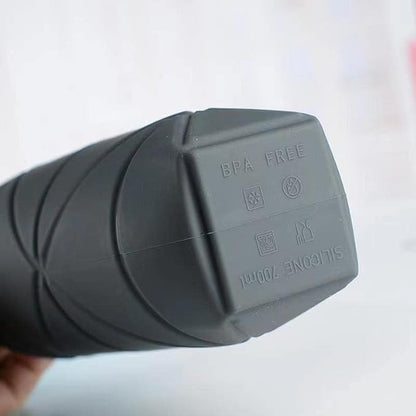 Collapsible Water Bottle,Bpa Free Silicone Reusable Foldable Travel Water Bottle