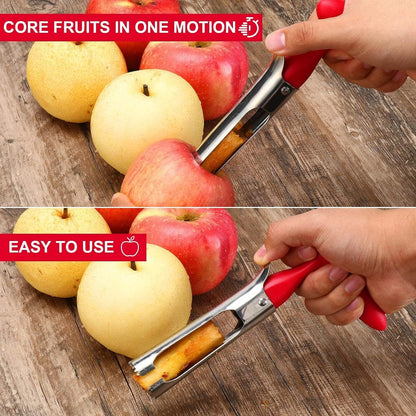 12-Blade Apple Slicer Stainless Steel Ultra-Sharp Apple Corer New