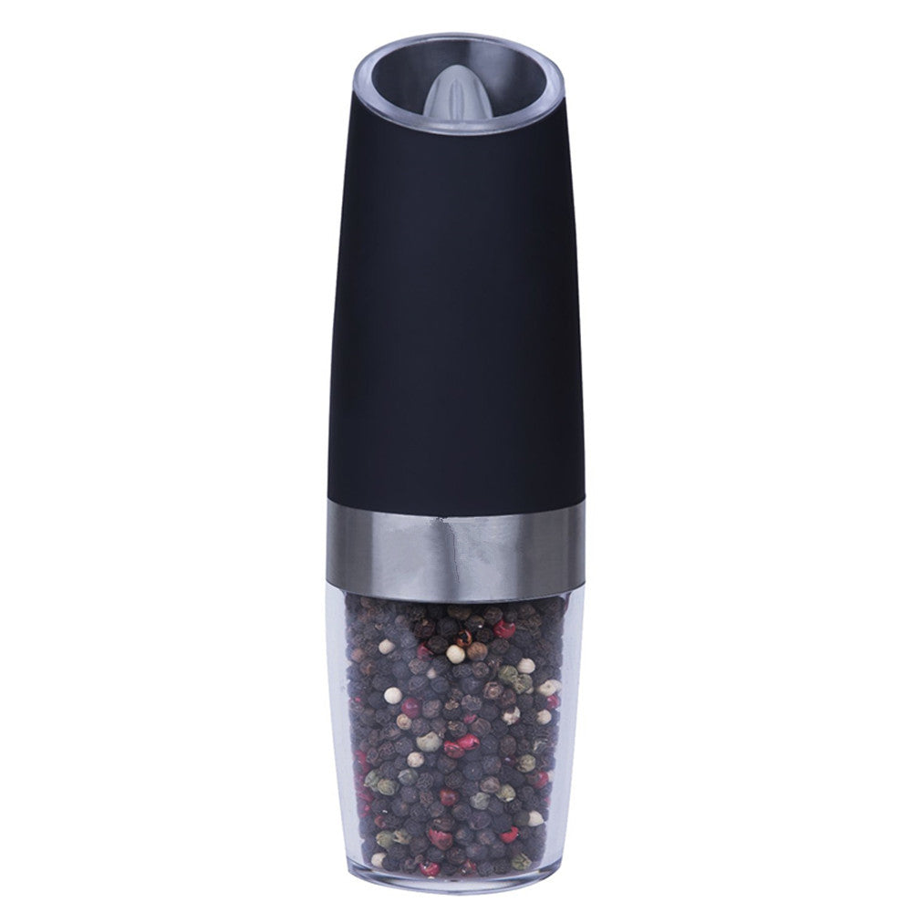 Salt and Pepper Grinder Electric Pepper Mill Stainless Steel Gravity Induction