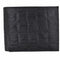 New Mens Genuine Leather Bifold Wallet ID Credit Card Alligator Window Crocodile